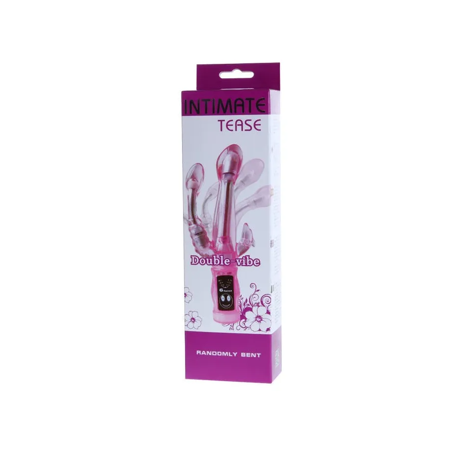 BAILE - VIBRATORE FLESSIBILE CON STIMOLATORE ANALE