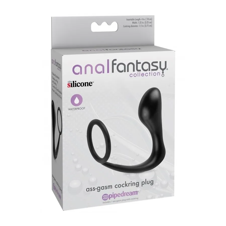 ANAL FANTASY ASS-GASM COCKRING PLUG