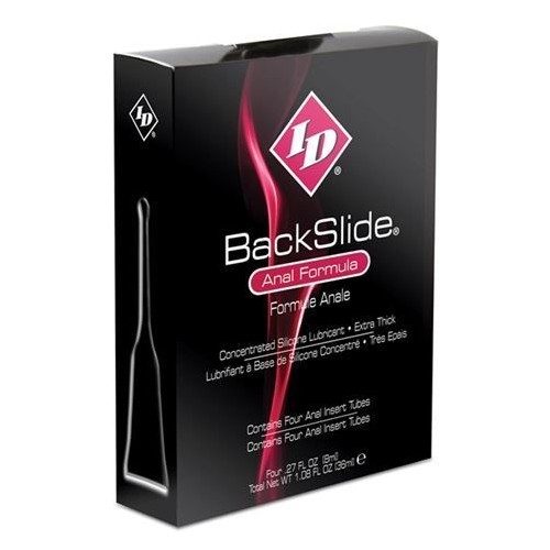 ID BACKSLIDE - INSERT ANAL 4 TUBES 8ML