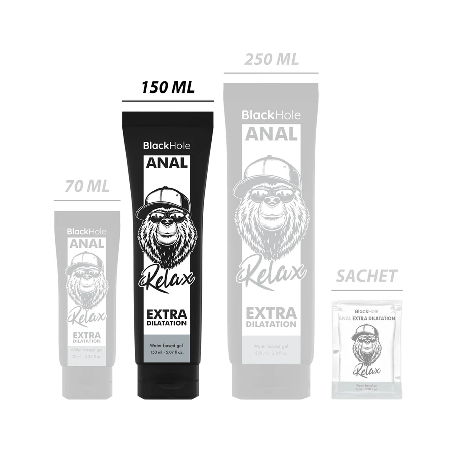 BLACK HOLE - WATER BASE GEELI ANAL LAAJENTAMINEN 150 ML