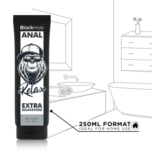 BLACK HOLE - GEL A BASE ACQUA DILATAZIONE ANALE 250 ML