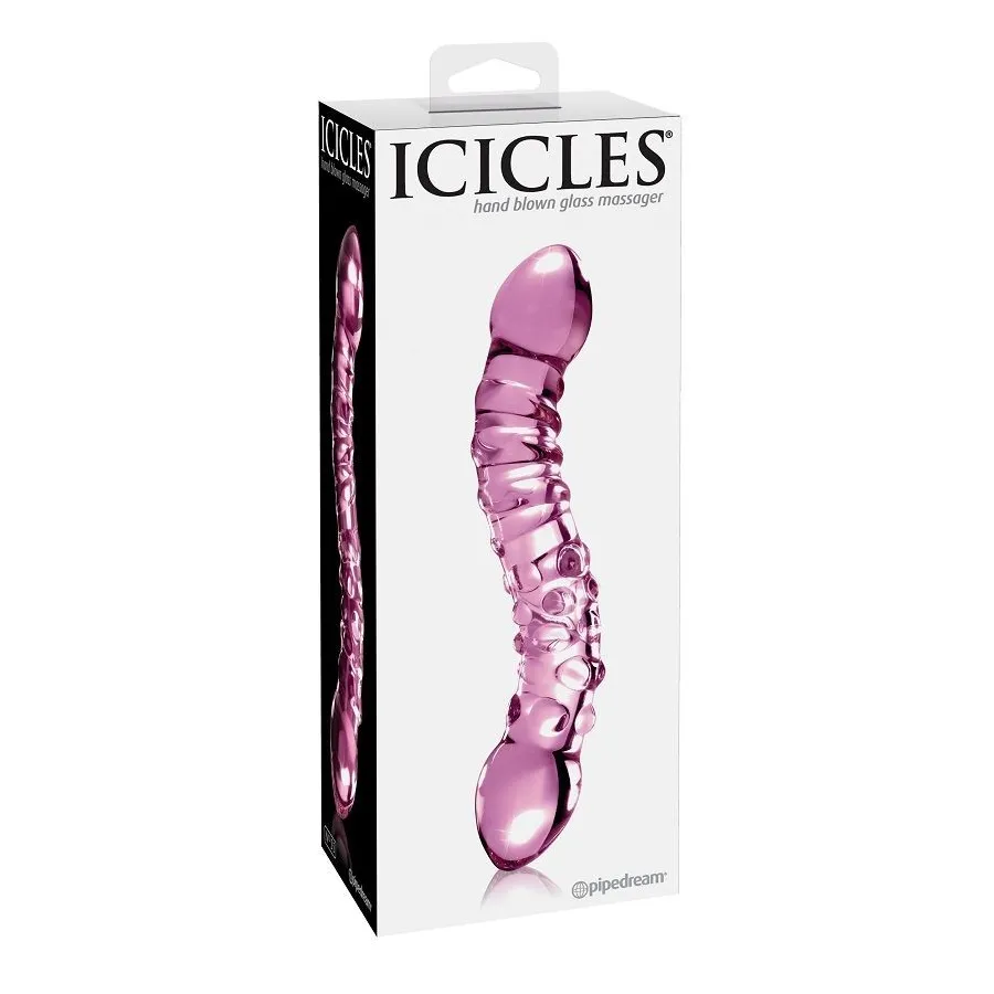 ICICLES NUMBER 55 HAND BLOWN GLASS MASSAGER