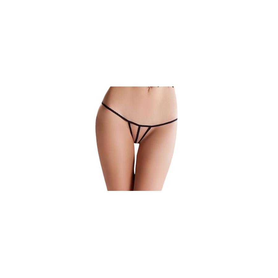 PASSION G-STRING BLACK ONE SIZE OPEN