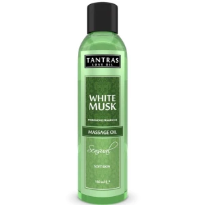 INTIMATELINE - HUILE DAMOUR TANTRAS MUSC BLANC 150 ML
