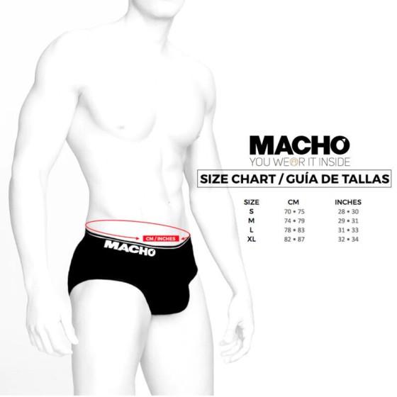 MACHO - MX24AN SLIP AMARELO XL