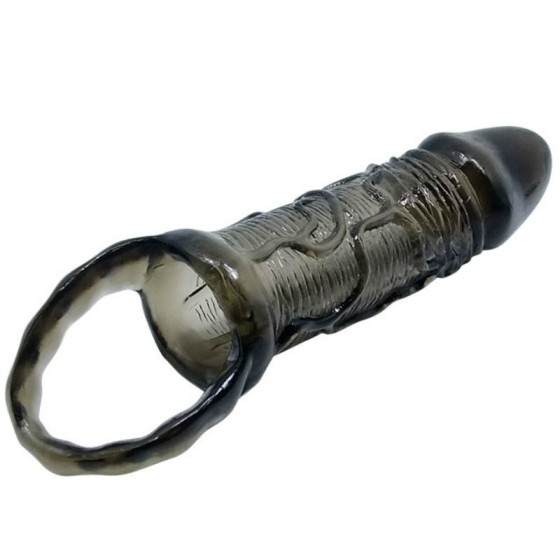 BAILE - PENIS EXTENSION SHEATH WITH STRAP FOR TESTICLES 11.5 CM