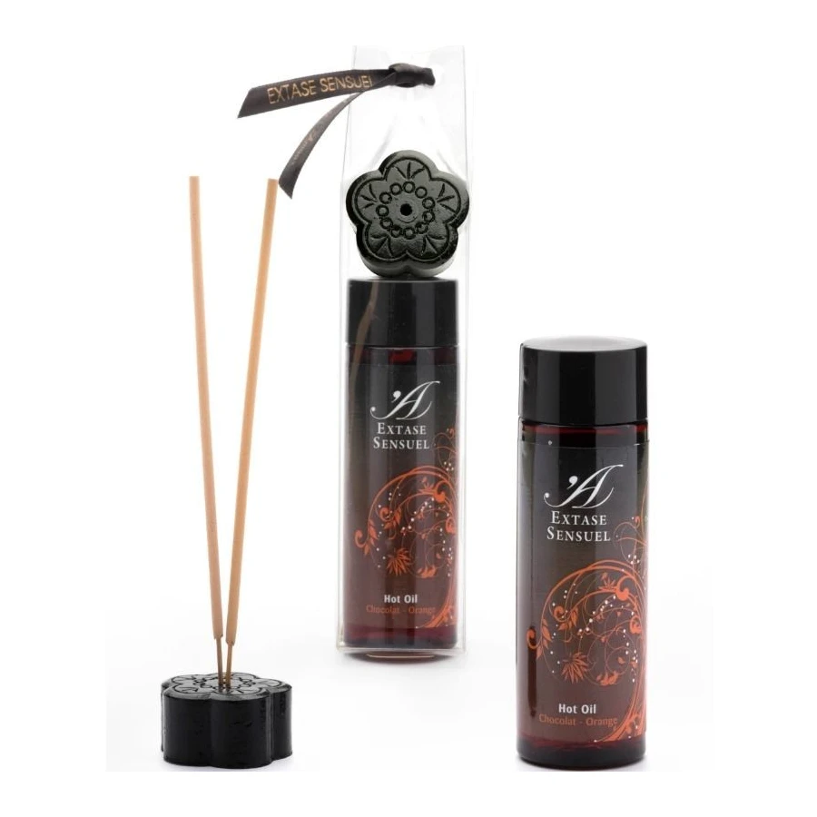 EXTASE SENSUEL HOT OIL CHOCOLAT-ORANGE 100ML