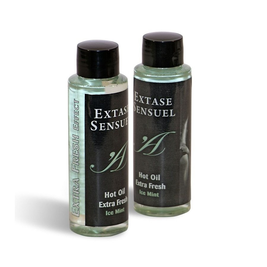 EXTASE SENSUAL - MASSAGE OIL WITH EXTRA FRESH ICE EFFECT 100 ML