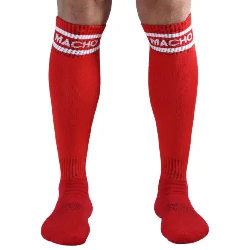 MACHO - CALZINO LUNGO TAGLIA UNICA BLU