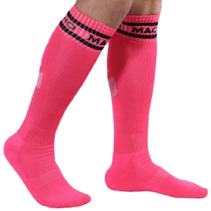 MACHO - CHAUSSETTES LONGUES TAILLE UNIQUE BLEU