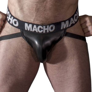 MACHO - MX25NC JOCK NERO PELLE XL
