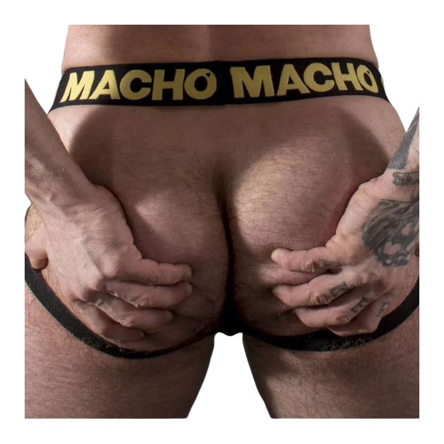 MACHO - MX25AC JOCK YELLOW LEATHER