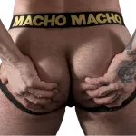 MACHO - MX25AC JOCK JAUNE CUIR XL