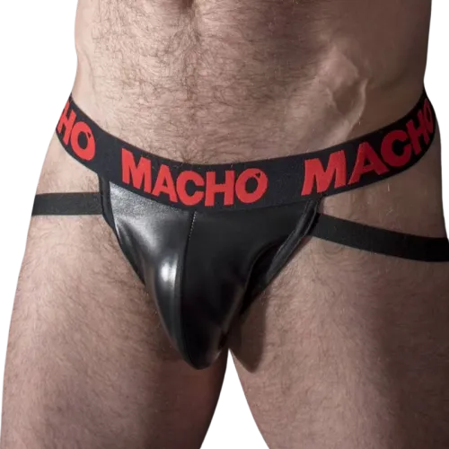 MACHO - MX25RC JOCK ROTES LEDER XL