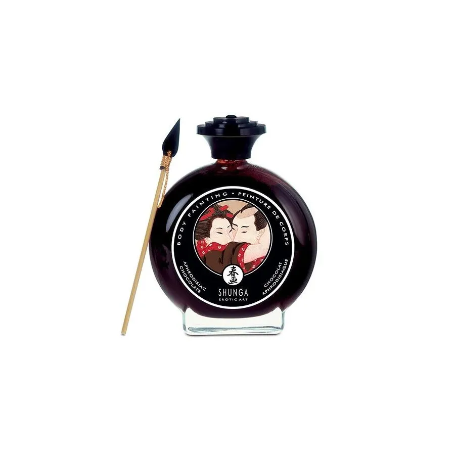 SHUNGA - PEINTURE CORPORELLE AU CHOCOLAT