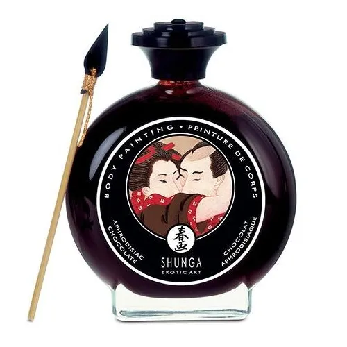 SHUNGA - PEINTURE CORPORELLE AU CHOCOLAT