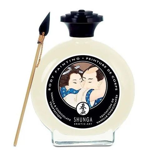 SHUNGA - ВАНИЛЬНЫЙ И ШОКОЛАДНЫЙ КРАСКА ДЛЯ ТЕЛА.