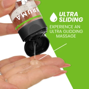 BRUMA - OLIO DA MASSAGGIO PREMIUM EFFETTO CALORE SAPORE ANGURIA 3 IN 1 - 100 ML