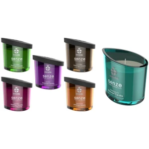 SWEDE - SENZE DIVINITY MASSAGE CANDLE - ГРЕЙПФРУТ, ПАЛМАРОЗА, ПЕТИТГРЕН