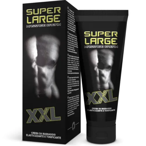 SUPER LARGE XXL МАССАЖНО-ЭЛАСТИЗИРУЮЩИЙ КРЕМ ДЛЯ ПЕНИСА 75 МЛ