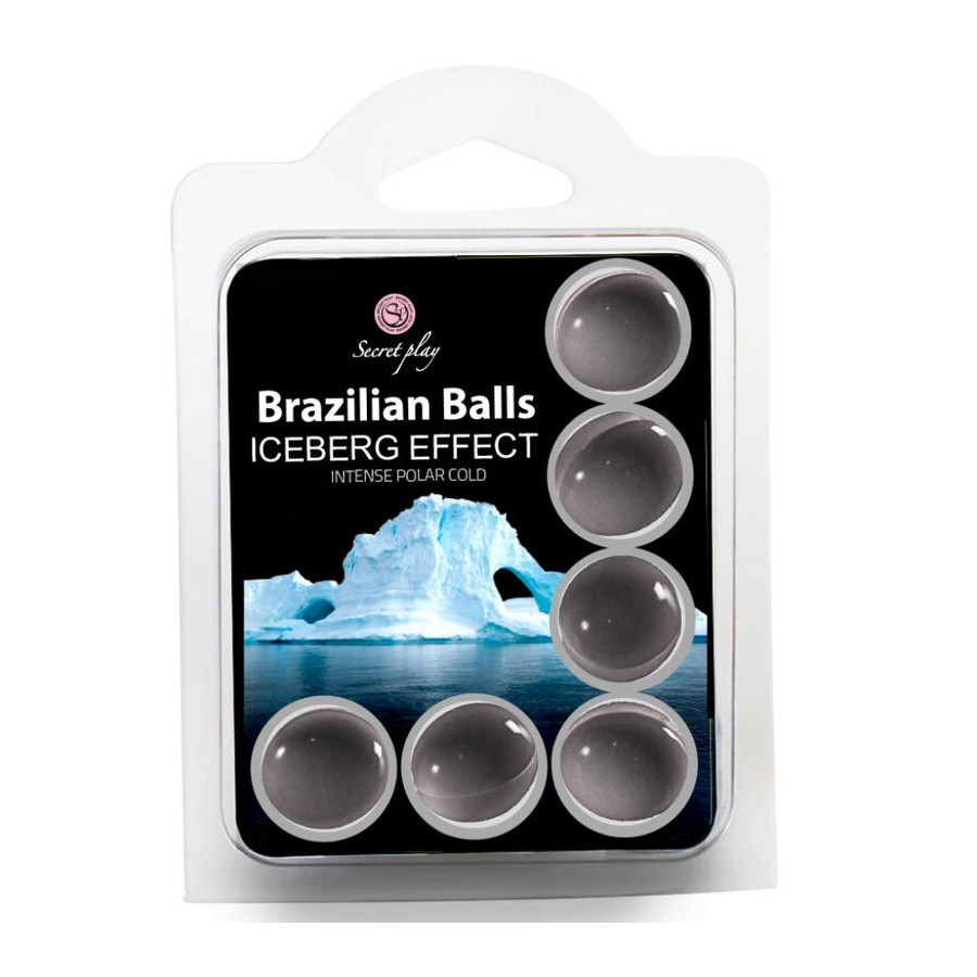 SECRET PLAY SET 6 BRAZILIAN BALLS ICEBERG EFFECT