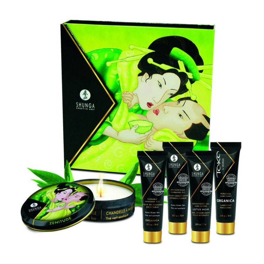 SHUNGA - KIT TÈ VERDE BIOLOGICO GEISHA SEGRETO
