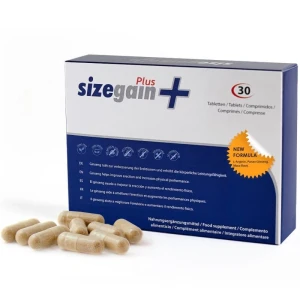 500 COSMETICS - Пилюли SIZEGAIN PLUS для увеличения полового члена