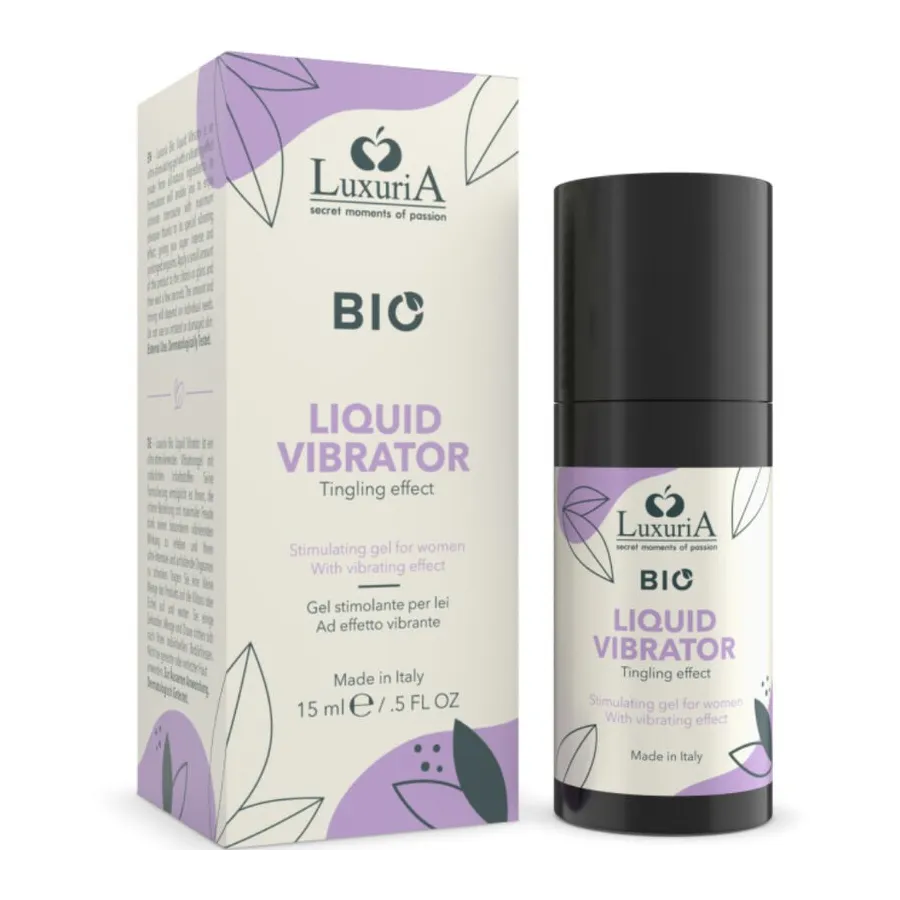INTIMATELINE LUXURIA - GEL BIO STIMOLANTE PER LEI EFFETTO VIBRANTE 15 ML