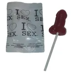 DIABLO PICANTE - LECCA LACCA PENIS CON CARAMELLE ALLA FRAGOLA E CILIEGIA