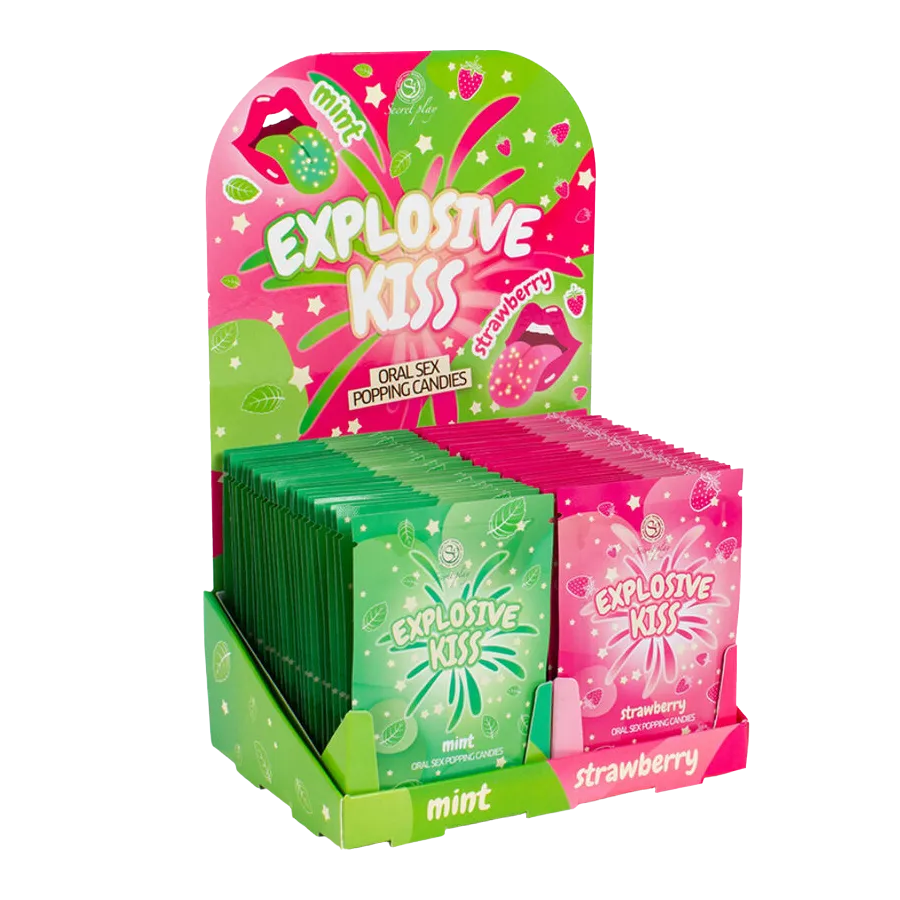 SECRET PLAY - DISPLAY DI CARAMELLE ESPLOSIVE (48 UNITÀ)