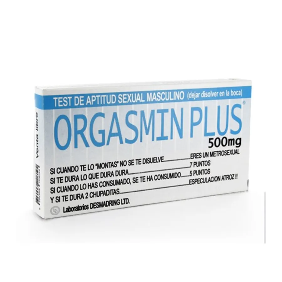 DIABLO GOLOSO - SCATOLA DI CARAMELLE MASCHILE ORGASMIN PLUS