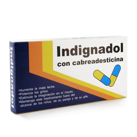 DIABLO GOLOSO - CAIXA DE MEDICAMENTOS INDIGNADOL