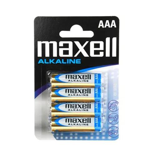 MAXELL - BATTERIE AAA 4 PIÈCES