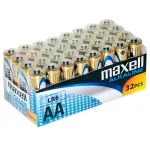 MAXELL BATTERY ALCALINA AA LR6 НАБОР*32 UDS