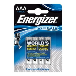 ENERGIZER ULTIMATE ЛИТИЕ AAA L92 LR03 1,5 В * 4