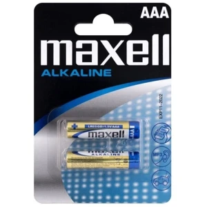 MAXELL - БАТАРЕЙКИ АЛКАЛИНОВЫЕ AAA LR03 BLISTER * 2