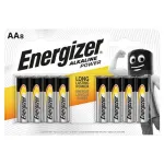 ENERGIZER ПОВЕР АЛКАЛИНОВАЯ БАТАРЕЙКА AA LR6 8 ШТУК