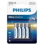 PHILIPS ULTRA AKALINE AKU AAA LR03 4 ÜKS
