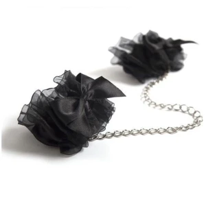BIJOUX INDISCRETS FROU FROU ОРГАНЗА НАРУЧНИКИ