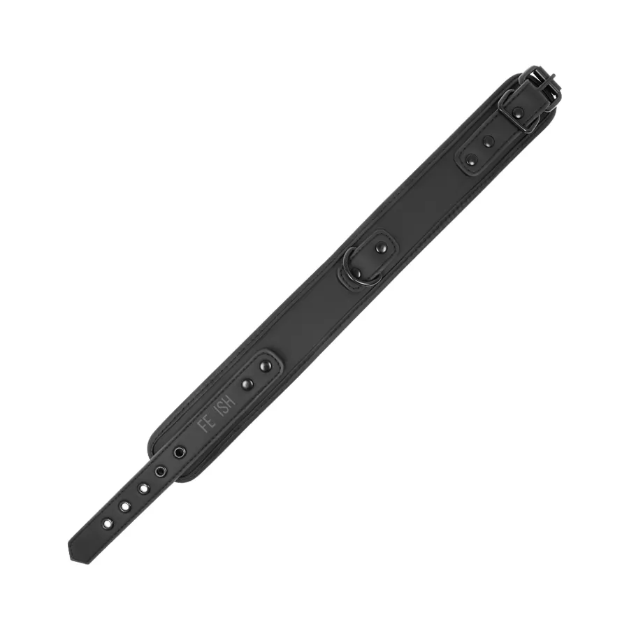 FETISH SUBMISSIVE - COLLANA A CATENA CON FODERA IN NOPRENE