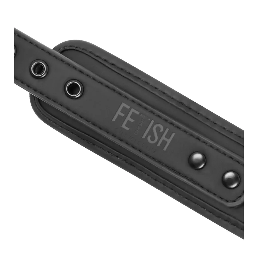 FETISH SUBMISSIVE - COLLANA A CATENA CON FODERA IN NOPRENE