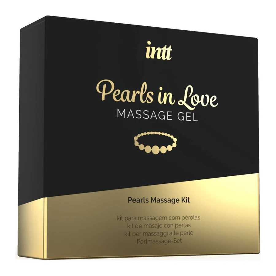 INTT MASSAGE  ORAL SEX - PERLE INNAMORATE CON COLLANA DI PERLE E GEL DI SILICONE