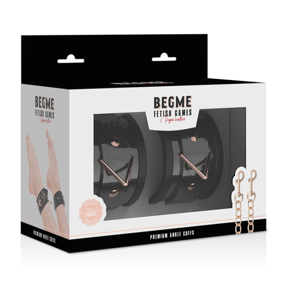 BEGME - BLACK EDITION PREMIUM ANKLE CUFFS WITH NEOPRENE LINING