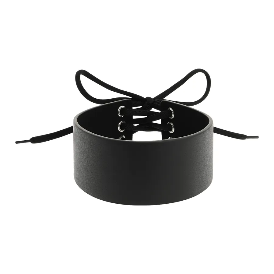 COQUETTE CHIC DESIRE - VEGAN LEATHER CHOKER