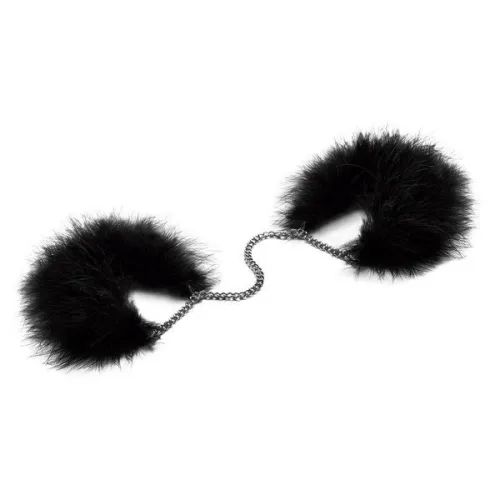 ZA ZA ZU FEATHER HANDCUFFS.