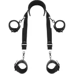 FETISH SUBMISSIVE - POSIZIONE MASTER CON 4 MANETTE RIVESTITE IN NOPRENE