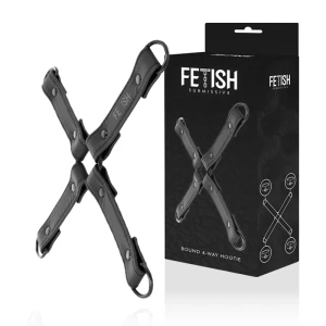 FETISH SUBMISSIVE - ОБЪЕДИНЕНИЕ НАРУЧНИКОВ ИЗ ВЕГАНСКОЙ КОЖИ