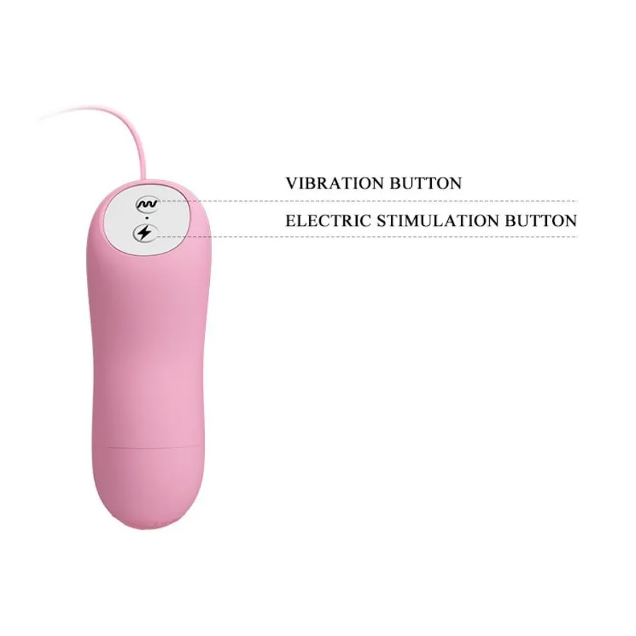 ROMANTIC WAVE VIBRATING AND ELETRIC SHOCK NIPPLE CLAMPS