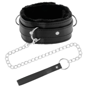 DARKNESS - COLLANA PER POSTURA CONFORTEVOLE CON CATENA IN PELLE