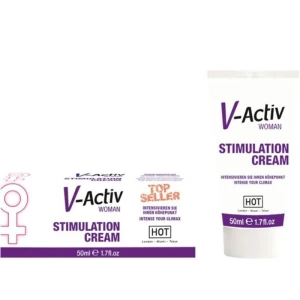 HOT - V-ACTIV СТИМУЛИРУЮЩИЙ КРЕМ ДЛЯ ЖЕНЩИН 50 МЛ